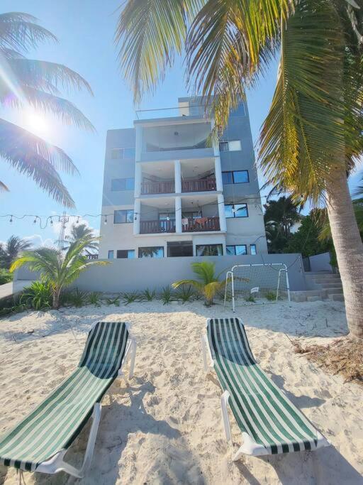 2 Rooms Apartment With Private Beach In Puerto Juarez Cancún Exterior foto
